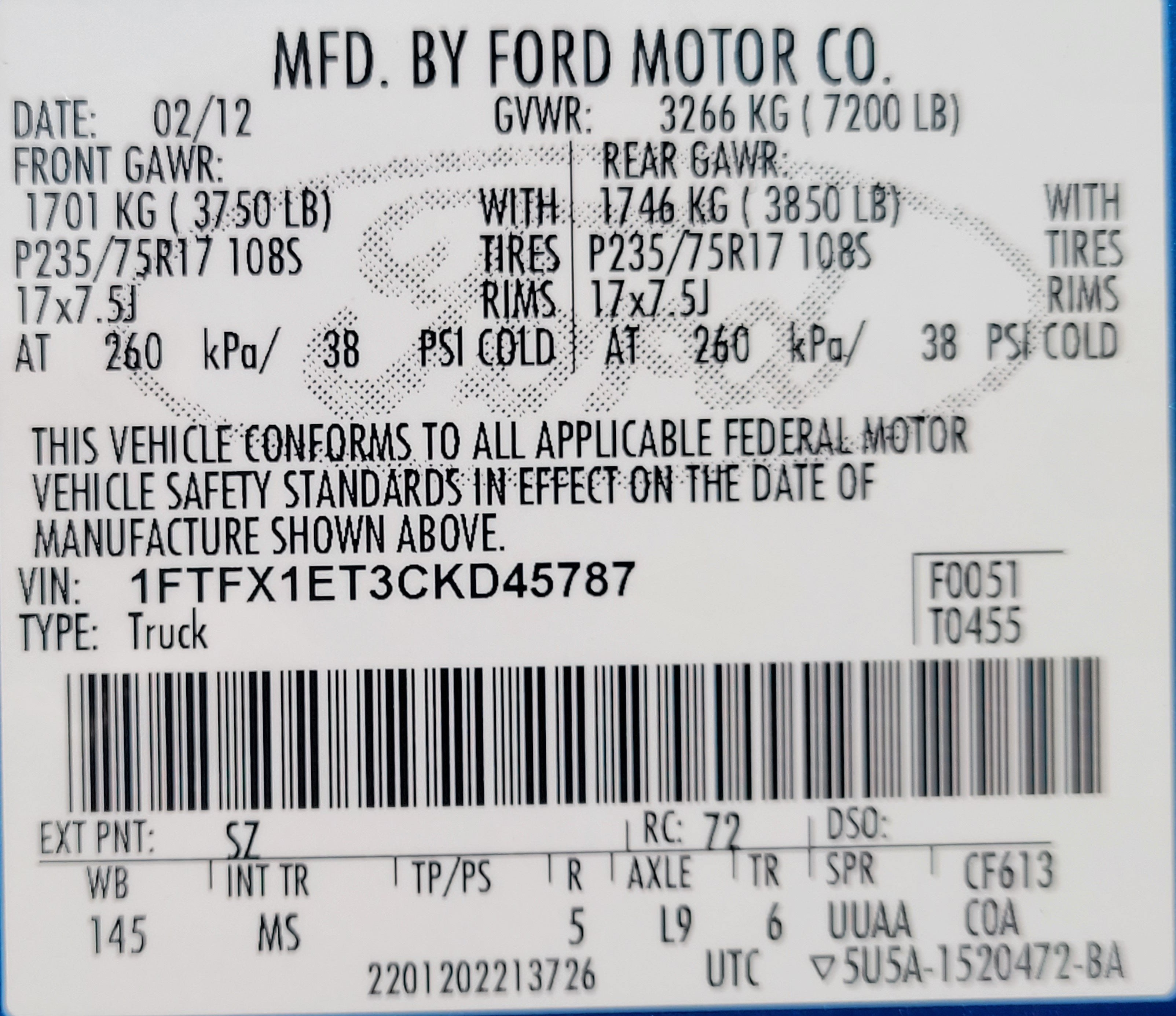 2012 Ford F-150 XLT