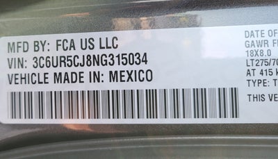 2022 RAM 2500 Tradesman