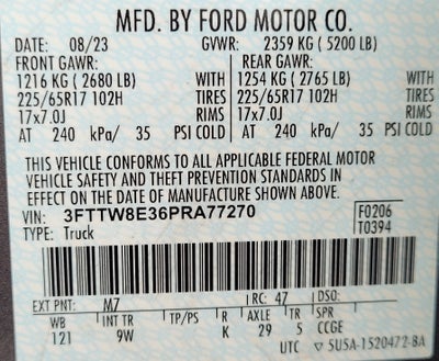 2023 Ford Maverick XL