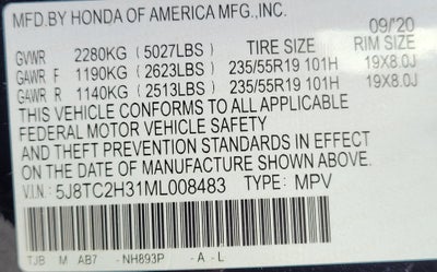 2021 Acura RDX Base SH-AWD