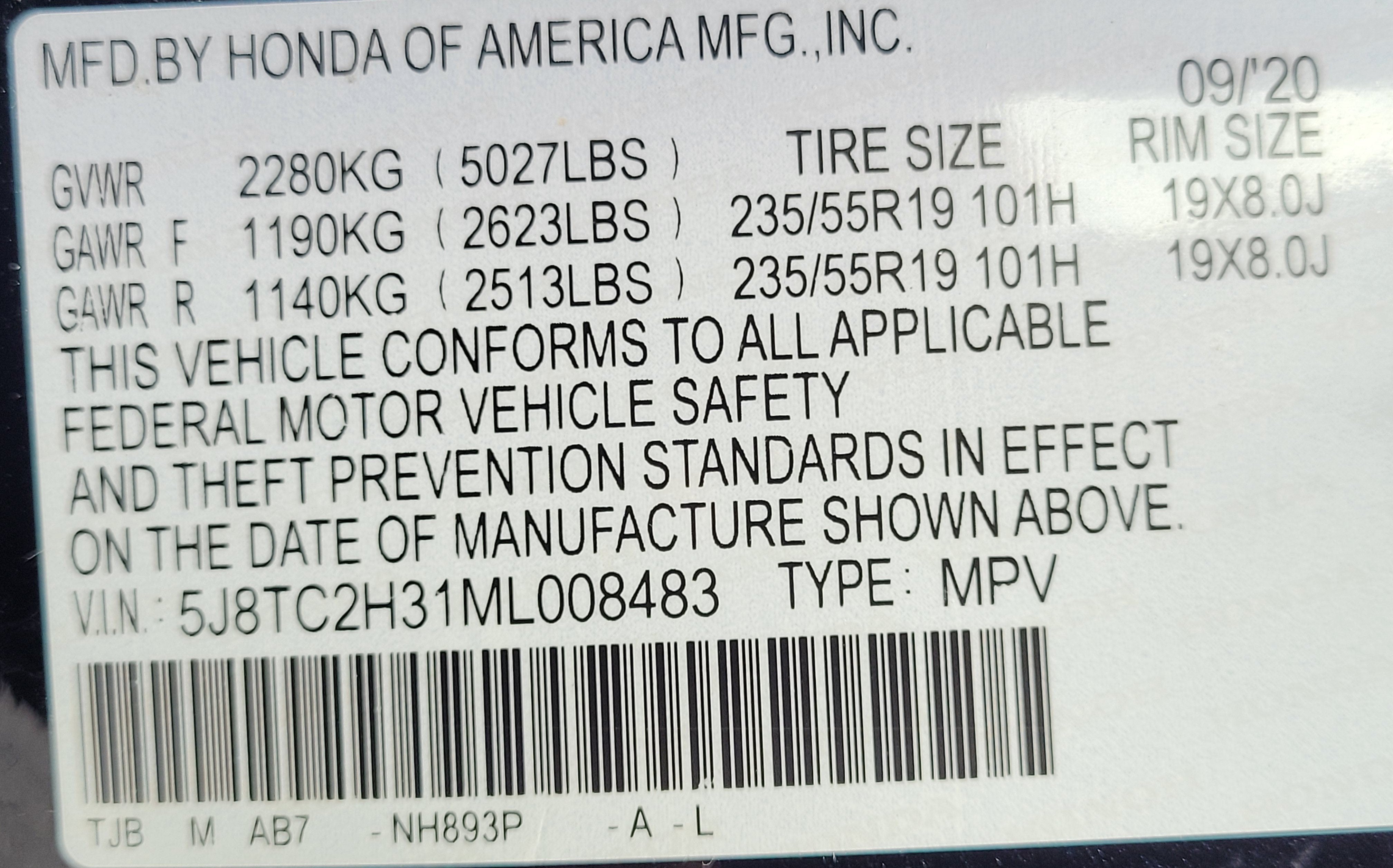 2021 Acura RDX Base SH-AWD