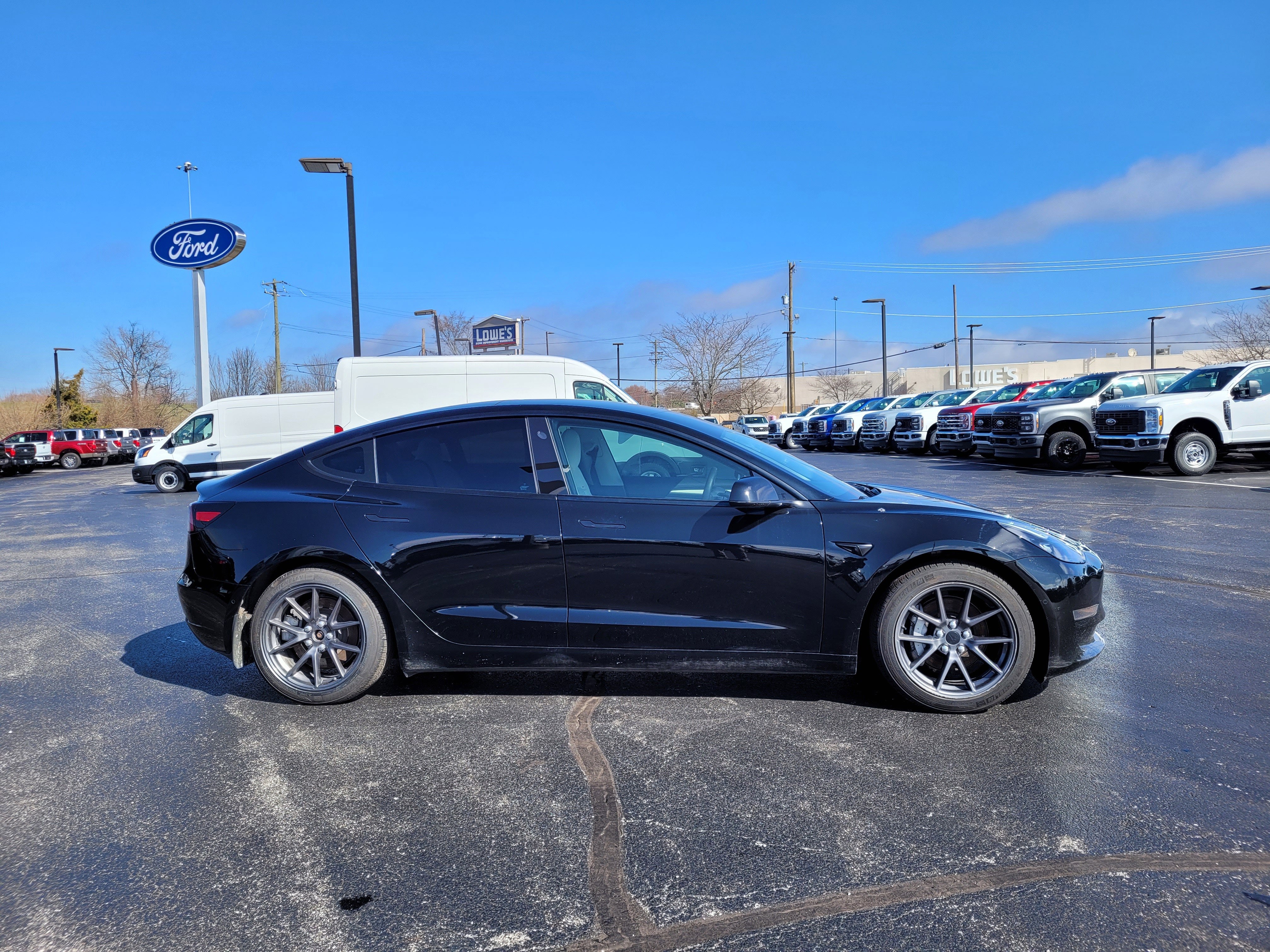 Used 2021 Tesla Model 3 Base with VIN 5YJ3E1EB3MF992799 for sale in Cincinnati, OH