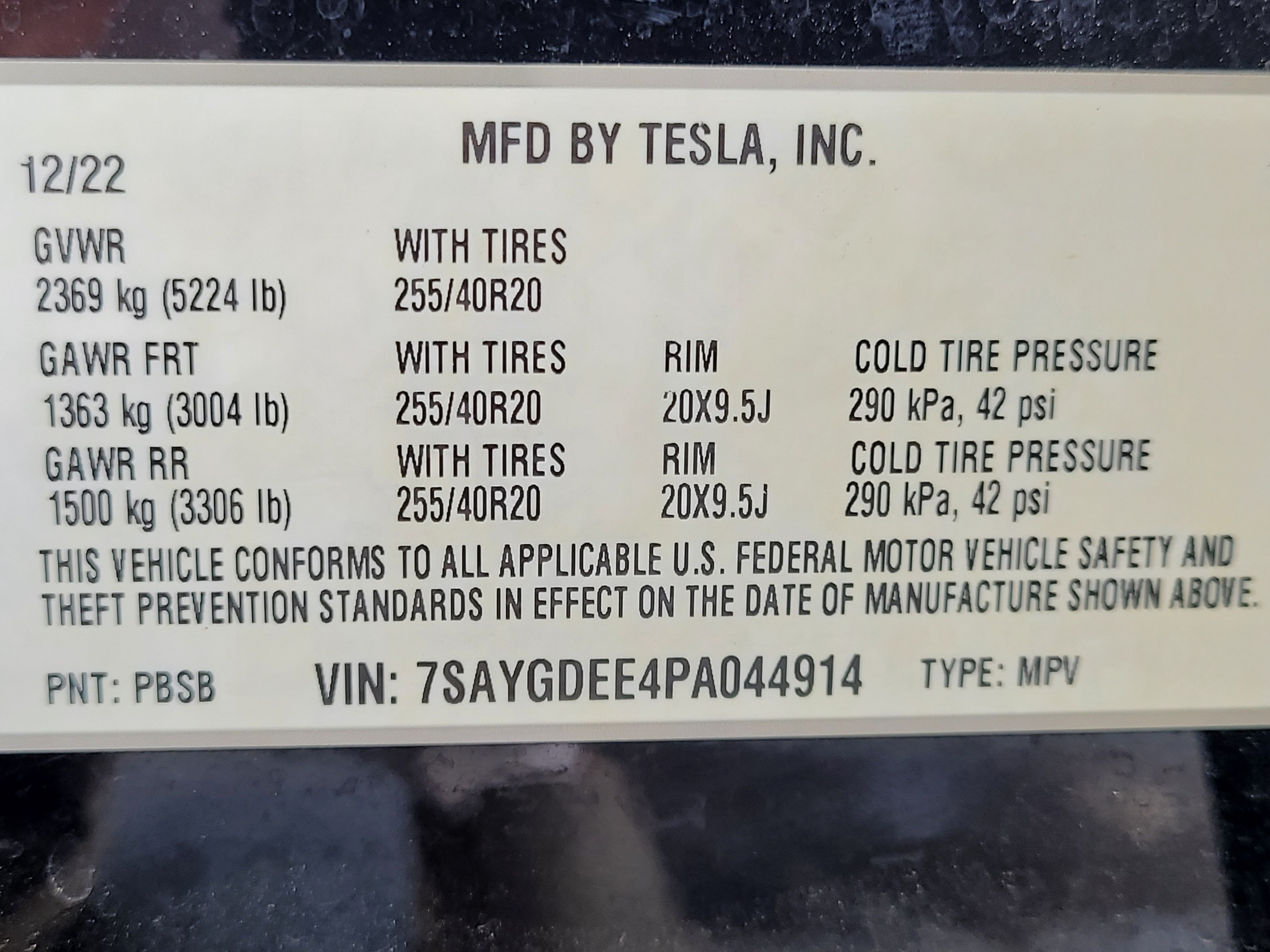 2023 Tesla Model Y Long Range