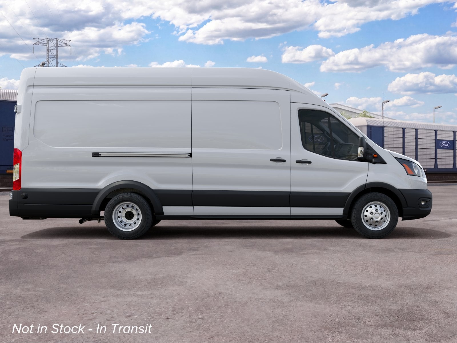 2027 Ford Transit Cargo Van T-350 HD 148" EL Hi Rf 9950 GVWR DRW AWD