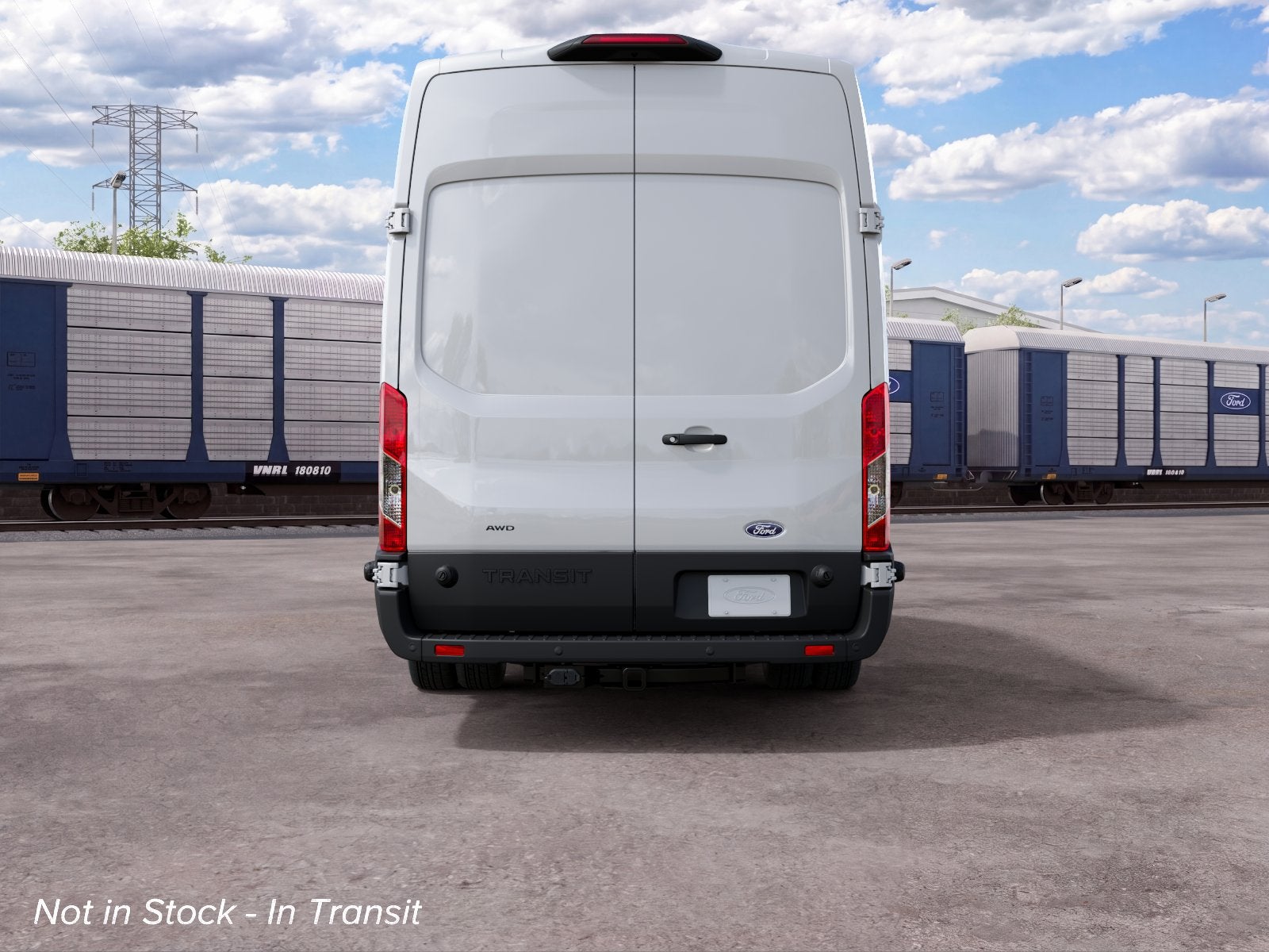 2027 Ford Transit Cargo Van T-350 HD 148" EL Hi Rf 9950 GVWR DRW AWD