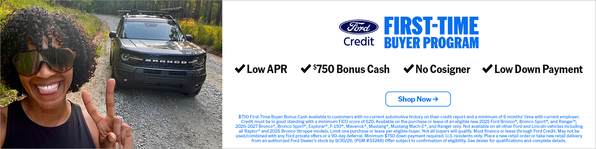 Ford First Time Buyer Program
